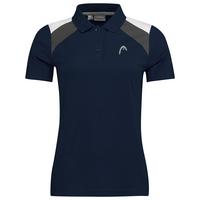 Head Womens Club Tech Polo - Dark Blue