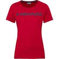 HEAD Womens Lucy T-Shirt - Red/Dark Blue