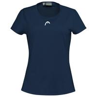 Head Womens Tie Break Tee - Dark Blue