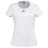 Head Womens Tie Break Tee - White/Black