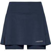 Head Womens Club Basic Skort Long - Dark Blue