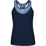 Head Womens Tenley Tank Top - Dark Blue/Light Blue