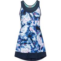 Head Girls Demi Dress - Dark Blue Print