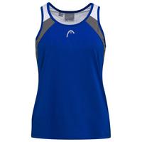HEAD Girls Club Tank - Royal Blue