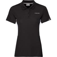 Head Girls Club Tech Polo Shirt - Black
