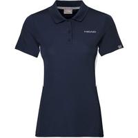 HEAD Girls Club Tech Polo - Dark Blue