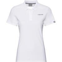 HEAD Girls Club Tech Polo Shirt - White