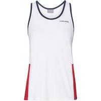 HEAD Girls Club Tank Top - White/Red