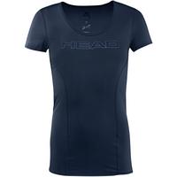 HEAD Girls Tech T-Shirt - Navy