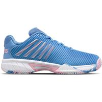 K-Swiss Kids Hypercourt Express 2 HB Tennis Shoes - Blue/Pink