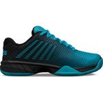 K-Swiss Kids Hypercourt Express 2 HB Tennis Shoes [Sizes: J2-5.5] - Algiers Blue/Black