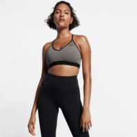 Nike Womens Indy Sports Bra - Grey