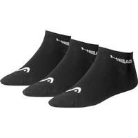 Head Sneaker Sports Socks (3 Pairs) - Black