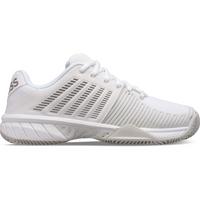 K-Swiss Womens Express Light 2 HB Tennis Shoes - White/Gull Grey
