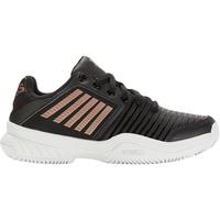 K-Swiss Womens Court Express HB Tennis Shoes - Black/Rose Gold