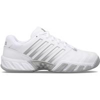 K-Swiss Womens Bigshot Light 4 Tennis Shoes - White/Silver