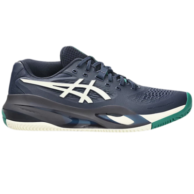 Asics Mens GEL-Resolution X Clay Court Tennis Shoes - Midnight/Cream