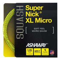 Ashaway Supernick XL Micro (1.15mm) Squash String Set