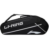Li-Ning 3 in 1 Badminton Racket Bag - Black/Silver