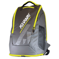 Ashaway AHS 10 Backpack - Grey/Yellow