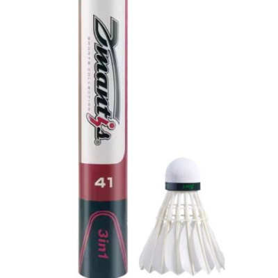 Ashaway Dmantis D41 Hybrid Badminton Shuttlecocks (1 Dozen)