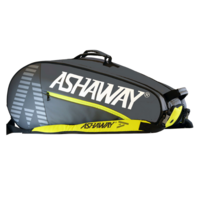 Ashaway ATB 871 Double Racket Bag - Grey/Yellow