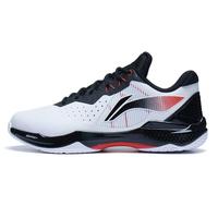 Li-Ning Mens Leiting Badminton Shoes - White/Black