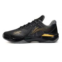 Li-Ning Mens AxForce LT-01 CL Chen Long Signature Badminton Shoes - Black/Gold