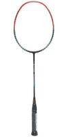 Li-Ning Blackiron Badminton Racket [Strung] - Black/Red