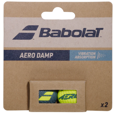 Babolat Aero Dampener (Pack of 2) Grey/Yellow