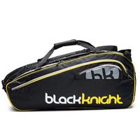 Black Knight Competition 6 Racket Bag - Black/Yellow