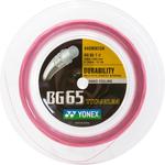 Yonex BG65Ti 200m Badminton String Reel - Pink