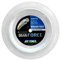 Yonex BG66 Force 200m Badminton String Reel - White