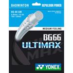Yonex BG66 Ultimax Badminton String Set - Black