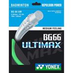 Yonex BG66 Ultimax Badminton String Set - Light Green