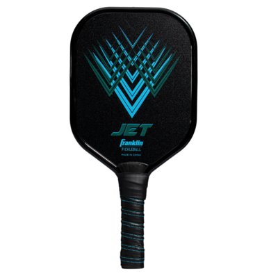 Franklin Jet Aluminium Pickleball Paddle - Black/Blue