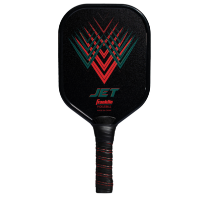 Franklin Jet Aluminium Pickleball Paddle - Black/Red