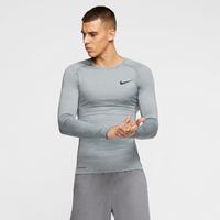 Nike Mens Pro Long Sleeve Top - Smoke Grey
