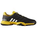 Adidas Kids Barricade Tennis Shoes - Black/Yellow