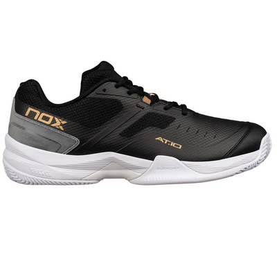 NOX Mens AT10 Pro Padel Shoes - Black/Gold