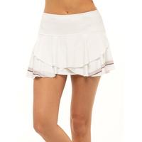 Lucky in Love Womens Play On Skirt - White