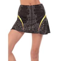 Lucky in Love Womens Long Paisley For You Skirt - Black