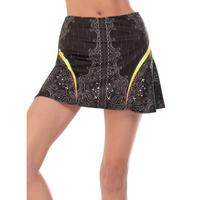 Lucky in Love Womens Long Paisley For You Skirt - Black