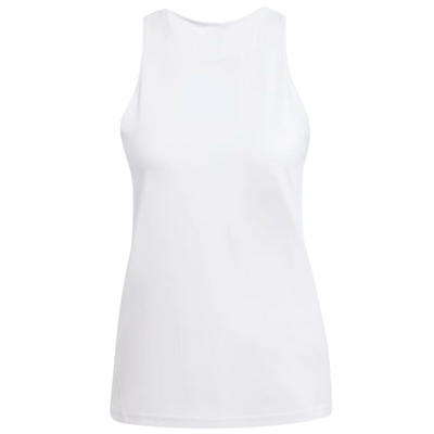 Adidas Womens Club Tank V-Neck - White