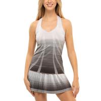 Lucky in Love Womens Pleat Night Tank - Grey