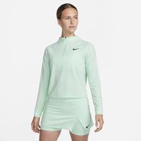 Nike Womens Victory Half Zip Tennis Top - Mint Foam
