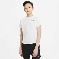 Nike Boys Dri-FIT Victory Short-Sleeve Tennis Top - White