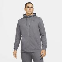 Nike Mens Full Zip Training Hoodie - Grey