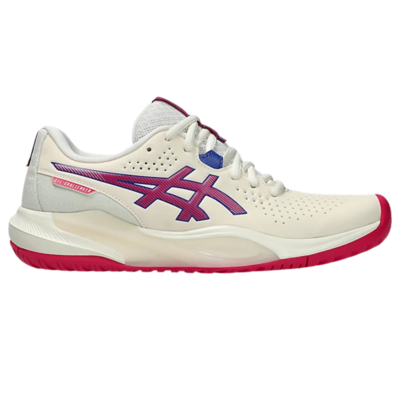 Asics Womens GEL-Challenger 15 Tennis Shoes - Cream/Bright Rose