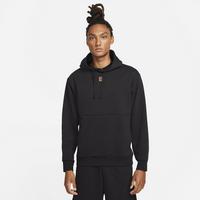Nike Mens Fleece Hoodie - Black